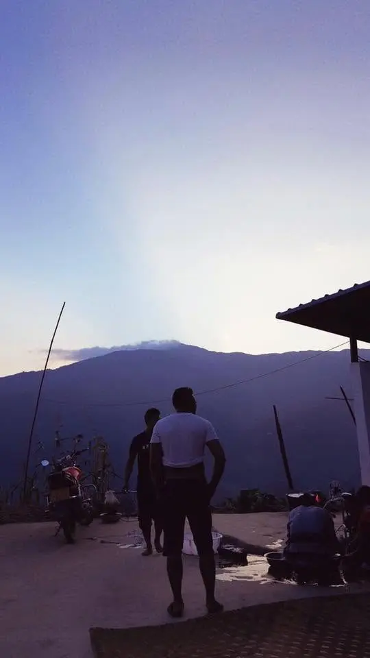 清晨山景與茶產地